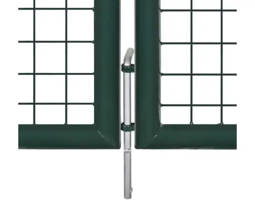 Žoga Vārti, Tērauds, 306X175 Cm, Zaļi Vidaxl