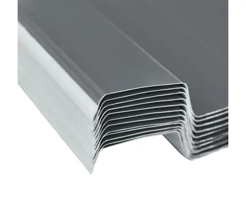 Jumta Paneļi, 12 Gab., Cinkots Tērauds, Pelēki  Vidaxl