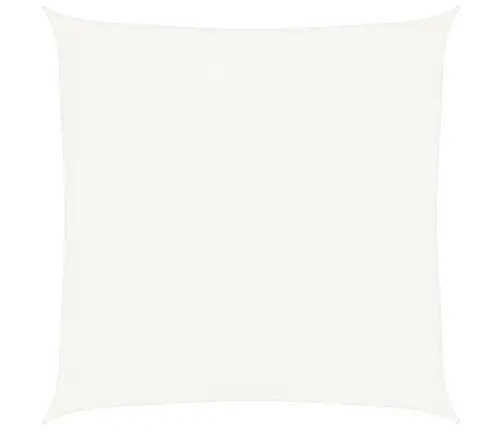 Saulessargs, Hdpe, Kvadrāta Forma, 3,6X3,6 M, Balts Vidaxl