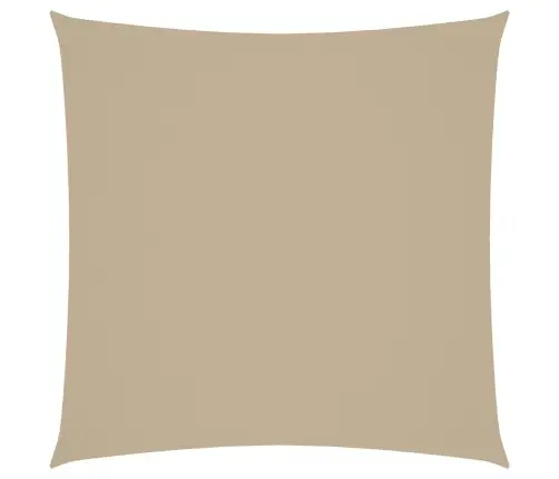 Saulessargs, 2X2 M, Kvadrāta Forma, Krēmkrāsas Oksforda Audums Vidaxl