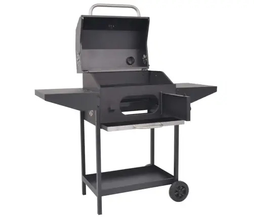 Suitsugrill Alumise Riiuliga