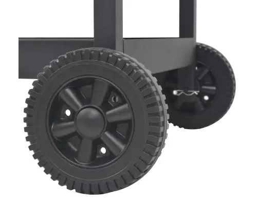 Suitsugrill Alumise Riiuliga