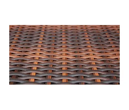 Lauko Valg. Baldų Komplekt. Su Pagalv., 5D., Rudas, Polirat.