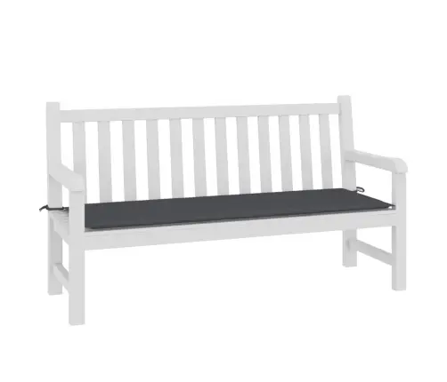 Dārza Sola Matracis, 150X50X3 Cm, Audums, Antracītpelēks Vidaxl