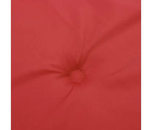 Dārza Sola Matracis, 150X50X3 Cm, Audums, Sarkans Vidaxl