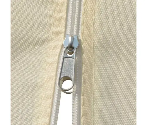 Dārza Nojume Ar Aizkariem, 4X3 M, Balta Vidaxl