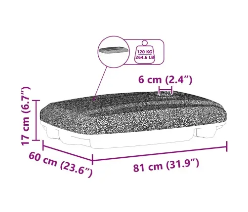 Āra Saulessarga Statīvs, Melns Vidaxl
