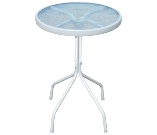 3-Daļīgs Bistro Mēbeļu Komplekts, Tērauds, Melns Vidaxl