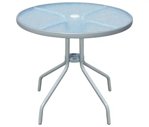 5-Daļīgs Dārza Mēbeļu Komplekts, Tērauds, Melns Vidaxl