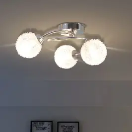 Griestu Lampa, 3 Spuldzes, G9, 120 W Vidaxl