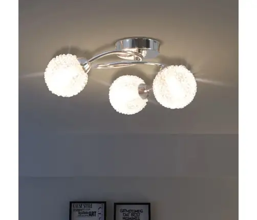Griestu Lampa, 3 Spuldzes, G9, 120 W Vidaxl