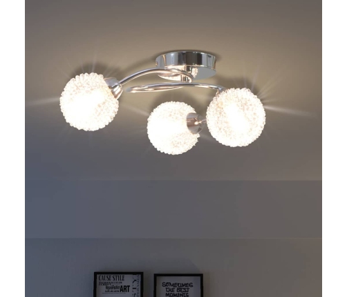 Lubų Šviestuvas Su 3 Led G9 Lemputėmis, 120 W