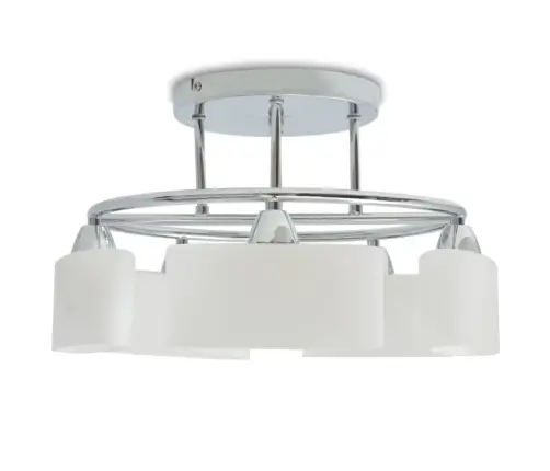 Griestu Lampa Ar Elipsoidāliem Abažūriem, 5 E14 Spuldzes, 200 W Vidaxl Griestu Lampa Ar Elipsoidāliem Abažūriem, 5 E14 Spuldzes, 200 W Vidaxl