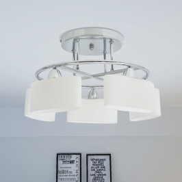 Griestu Lampa Ar Elipsoidāliem Abažūriem, 5 E14 Spuldzes, 200 W Vidaxl