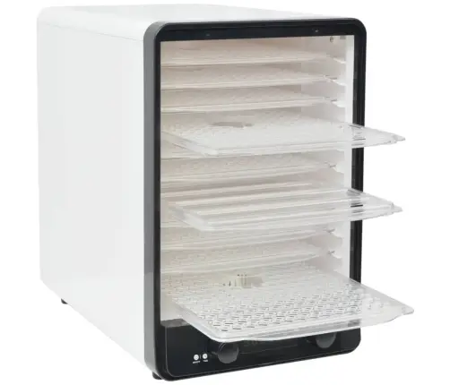 Maisto Džiovintuvas Su 10 Padėklų, 550 W, Baltas