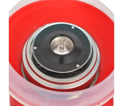 Cukurvates Aparāts, 480 W, Sarkans  Vidaxl