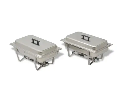 Marmīta Trauku Komplekts, 2 Gab., Nerūsējošs Tērauds Vidaxl