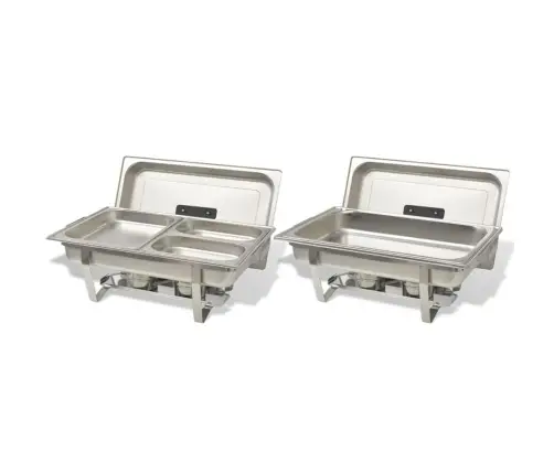 Marmīta Trauku Komplekts, 2 Gab., Nerūsējošs Tērauds Vidaxl