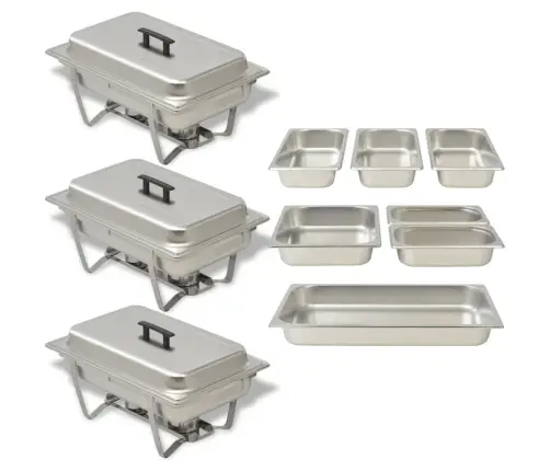 3 Dalių Marmitų Komplektas, Nerūdijantis Plienas