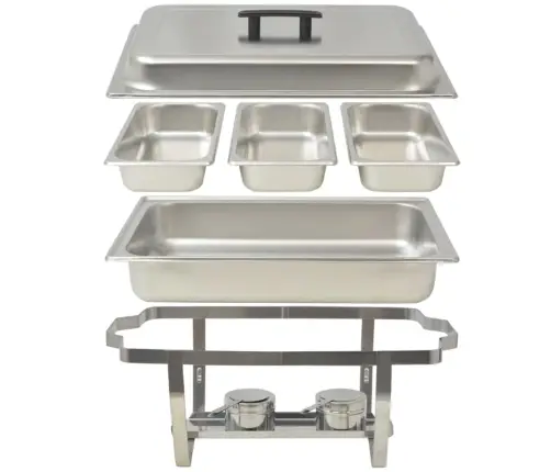 3 Dalių Marmitų Komplektas, Nerūdijantis Plienas