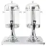 Dubultais Sulas Dispensers, 2 X 8 L, Nerūsējošs Tērauds Vidaxl
