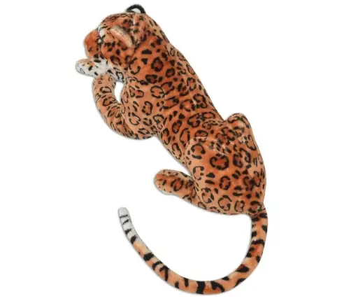 Rotaļu Leopards, Xxl, Brūns Plīšs Vidaxl