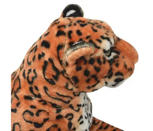 Rotaļu Leopards, Xxl, Brūns Plīšs Vidaxl