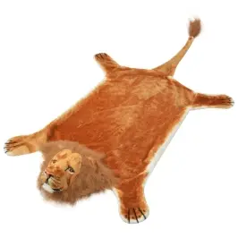 Kilimas Liūtas, Pliušinis, 205 cm Rudas