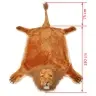 Kilimas Liūtas, Pliušinis, 205 cm Rudas