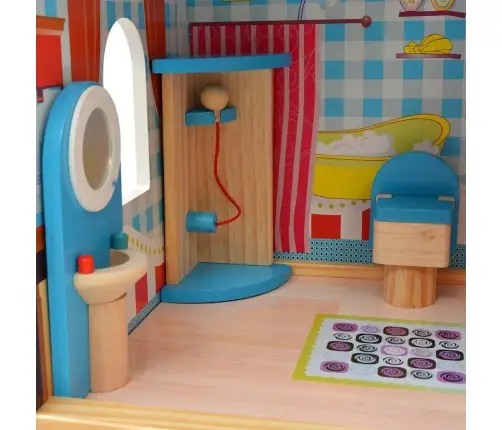 Vidaxli Kolmekorruseline Nukumaja 60 X 30 X 90 Cm Puit