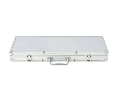 Pokerio Rinkinys Su 500 Žetonų Su Vertėmis, Aliuminis