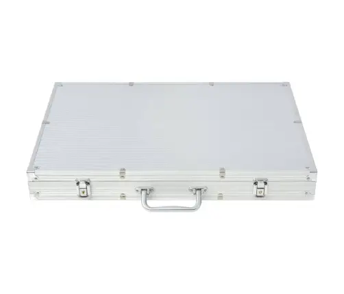 Pokerio Rinkinys Su 1000 Žetonų Su Vertėmis, Aliuminis