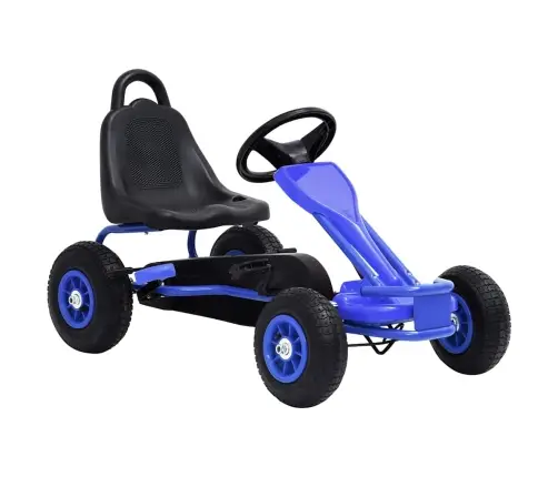 Õhkrehvidega Pedaalidega Kartauto, Sinine