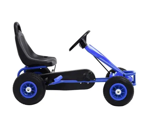Õhkrehvidega Pedaalidega Kartauto, Sinine