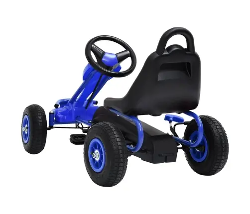 Õhkrehvidega Pedaalidega Kartauto, Sinine