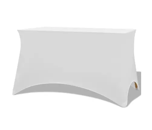 Vidaxli Venivad Lauakatted 2 Tk 183 X 76 X 74 Cm Valge