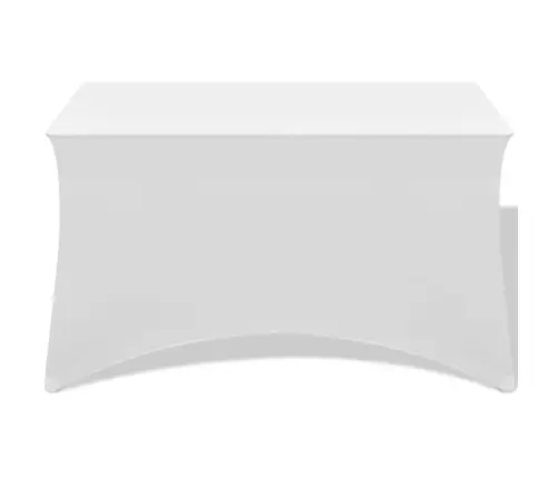 Vidaxli Venivad Lauakatted 2 Tk 183 X 76 X 74 Cm Valge