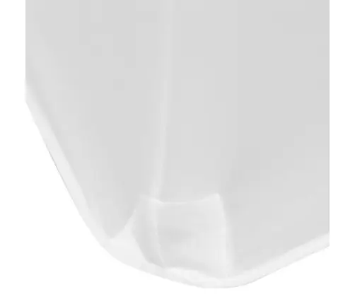 Vidaxli Venivad Lauakatted 2 Tk 183 X 76 X 74 Cm Valge