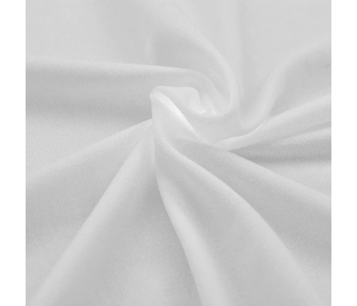 Galda Pārvalki, 2 Gab., 243X76X74 Cm, Elastīgi, Balti Vidaxl