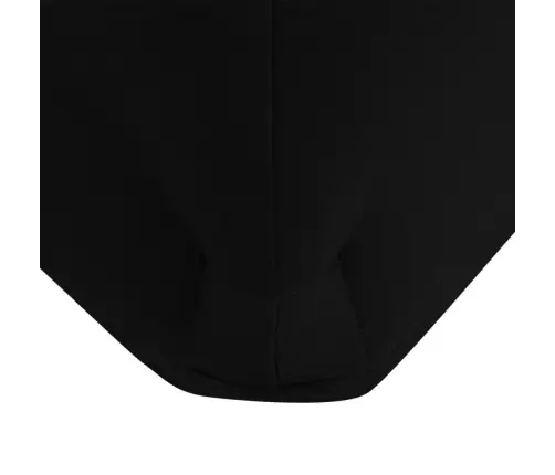 Galda Pārvalki, 2 Gab., 120X60,5X74Cm, Elastīgi, Melni Vidaxl