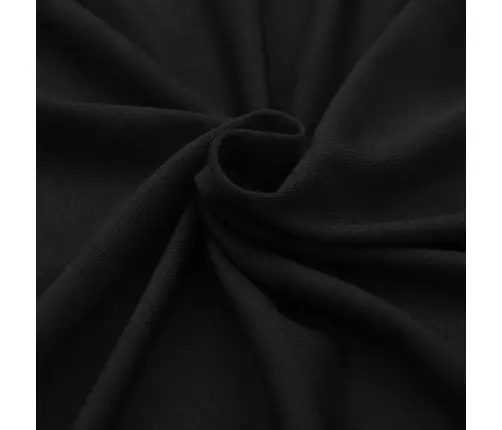 Galda Pārvalki, 2 Gab., 120X60,5X74Cm, Elastīgi, Melni Vidaxl