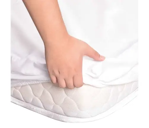 Gultas Palags Balts 200 X 160 Cm Kokvilna Vidaxl