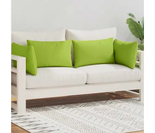 Lauko Pagalvės, 4 Vnt., Obuolio Žalios Spalvos, 60X40 Cm