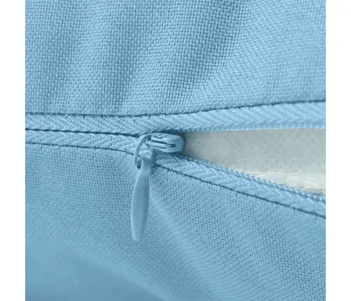 Lauko Pagalvės, 2 Vnt., Šviesiai Mėlynos Sp., 60X40Cm