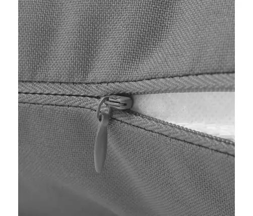 Lauko Pagalvės, 2 Vnt., Pilkos, 60X40 Cm