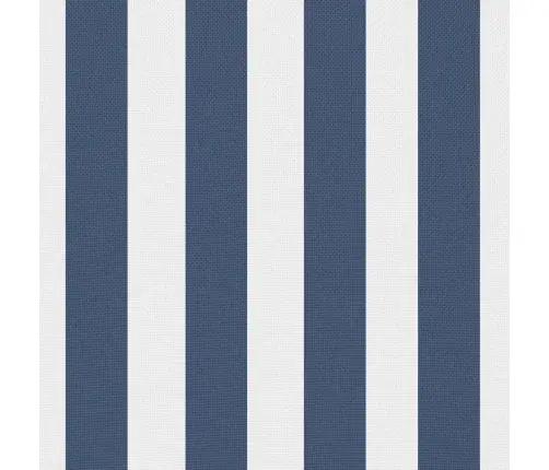 Dārza Mēbeļu Spilveni, 4 Gab., 45X45 Cm, Svītraini, Tumši Zili Vidaxl