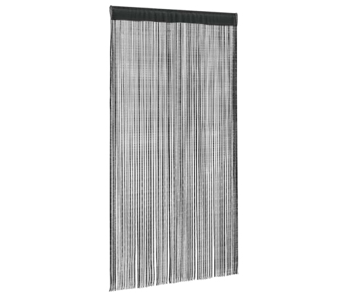 Bārkšu Aizkari, 2 Gab., 100X250 Cm, Melni Vidaxl