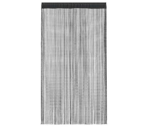 Bārkšu Aizkari, 2 Gab., 100X250 Cm, Melni Vidaxl
