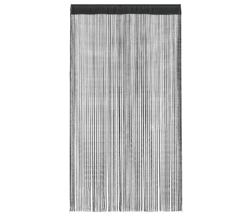 Bārkšu Aizkari, 2 Gab., 100X250 Cm, Melni Vidaxl