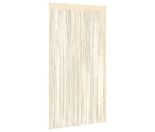 Nöörkardinad 2 Tk, 100 X 250 cm Kreemjasvalge